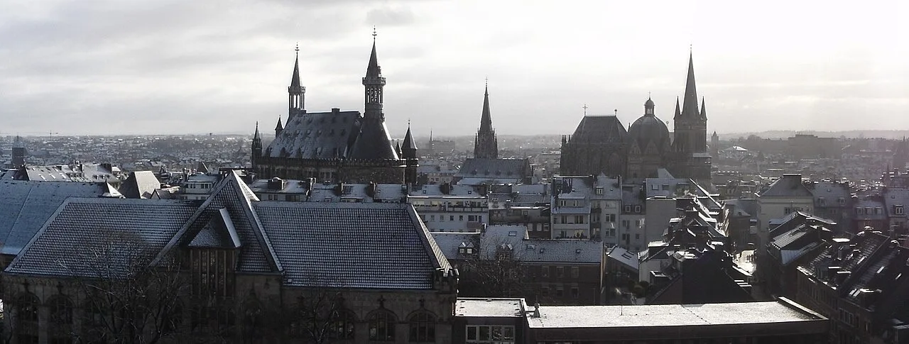 Aachen city view