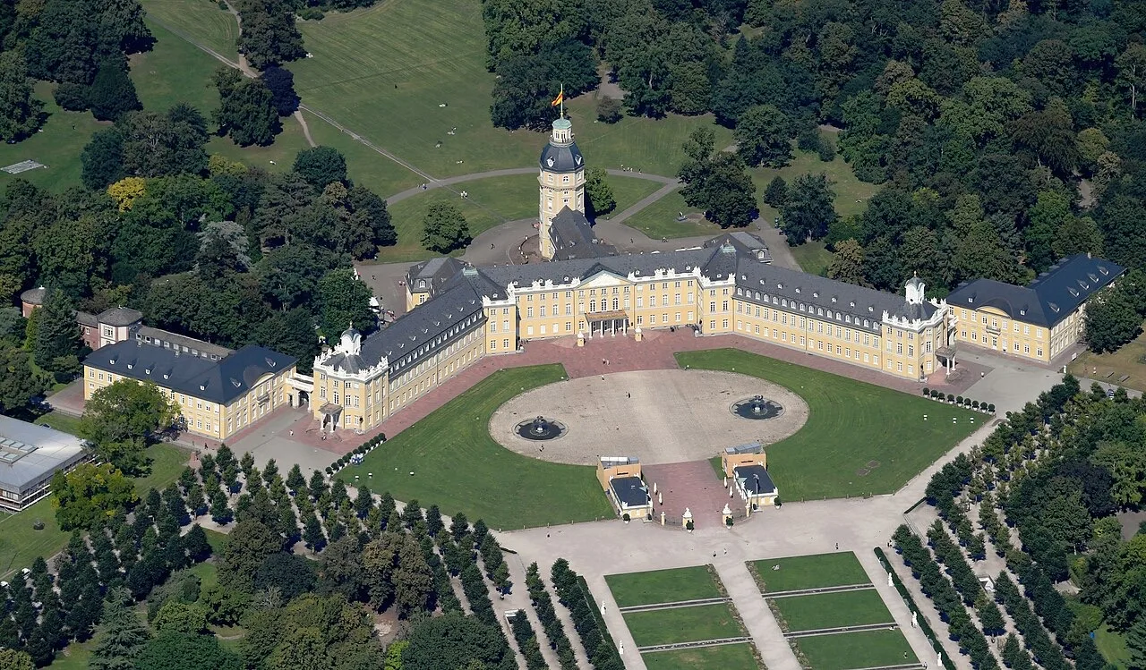 Karlsruhe city view